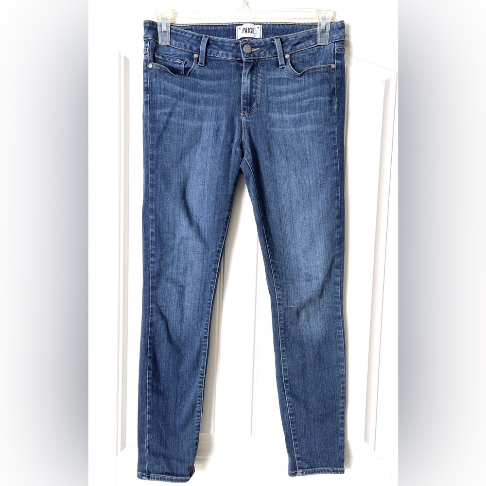 Paige Denim Verdugo Ankle Skinny Blue Jeans women’s size 30